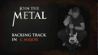 backing track metal in C major [upl. by Orling]