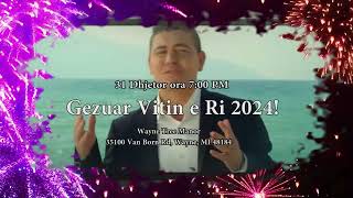 Albanian Entertainment organizon festen e Vitit te Ri 2024 [upl. by Asyal]