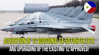 ACQUISITION OF 12 ADDITIONAL FA50 FIGHTER JETS AND UPGRADING OF THE EXISTING 12 APPROVED ❗❗❗ [upl. by Boor171]