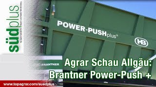 Agrar Schau Allgäu Brantner Abschiebefahrzeug Power Push [upl. by Kella]