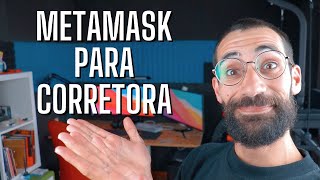 COMO ENVIAR CRIPTO DA METAMASK PARA A CORRETORA PARTE 3 [upl. by Tollmann771]