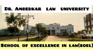 TNDALUDrAmbedkar law universitySchool of excellence in lawsoelcollege Taramani [upl. by Veneaux]