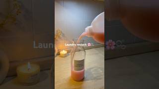 laundry restock ASMR 🌸asmr restock laundry asmrsounds satisfying organization asmrsounds [upl. by Nosila]