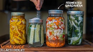 Noma Guide to Lacto Fermented Pickles [upl. by Jones]