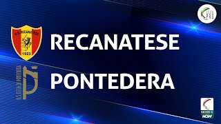 Recanatese  Pontedera 45  Gli Highlights [upl. by Aldos]