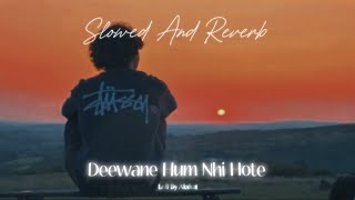 Deewane hum nhi hote diwani raat Aati hai 🎧 lofi song lofibyakshat [upl. by Oilime]