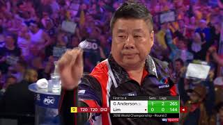 PDC REWIND  Paul Lims ninedarter attempt  2018 William Hill World Championship [upl. by Snook]