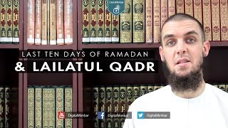 Last ten days of Ramadan amp Lailatul Qadr  Muhammad Tim Humble [upl. by Ericha]