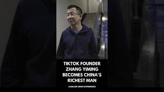 Tiktok Founder Zhang Yiming becomes Chinas richest man 😲 [upl. by Lehcem]