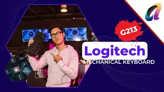 Logitech G213 Gaming Keyboard  Unboxing Test and Review [upl. by Miof Mela]