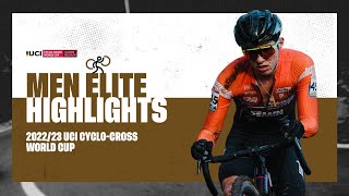 Men Elite Highlights  RD 11 Gavere BEL  202223 UCI CX World Cup [upl. by Barnebas586]