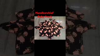 Handkerchief baby frock 🥰double layer handkerchief baby frock [upl. by Sirtemed]