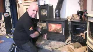 Lighting A Wood Burning Stove [upl. by Peterman189]