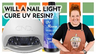 Can I Use a Nail Light For UV Resin [upl. by Fiona855]