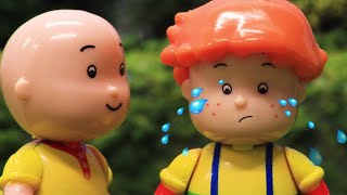 Funny Animated cartoons Kids  Leos Birthay  WATCH ONLINE  Caillou Stop Motion [upl. by Ettenrahc881]