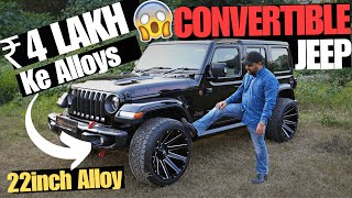 7 Lakh Rupee LOADING JEEP RUBICON WITH 22 Inches WHEELS 🔥🔥🔥 [upl. by Arianna]