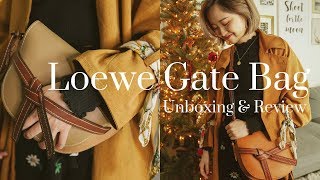 Loewe Gate Bag 开箱amp测评  怎么买最便宜  Loewe Gate Bag Unboxing amp Review [upl. by Hayimas]