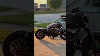 HD sportster 48 forty eight bobber [upl. by Goldie953]