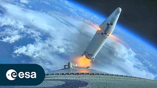 Ariane 6 first flight highlights [upl. by Farrica]