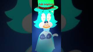 Sdh triplicity eating cupcakes funny cartoon SDHTriplicity23 [upl. by Izy866]