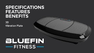 Bluefin Fitness  3D Dual Motor Vibration Plate Demo Video  Best on the Market  Weight Loss [upl. by Winthrop]