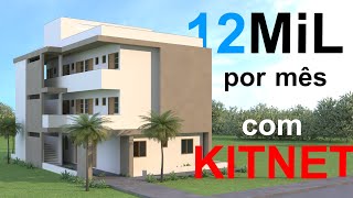 Kitnets pequenas de 25m² rendem 12 MiL mensal [upl. by Kata]