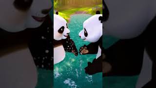 Panda Song  The Sweetest Moments With Mommy and Baby Panda [upl. by Murtha]