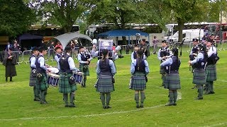 CULLEN PIPE BAND PERFORM AT THE WORLD PIPE BAND CHAMPIONSHIPS 2018 [upl. by Aneryc]