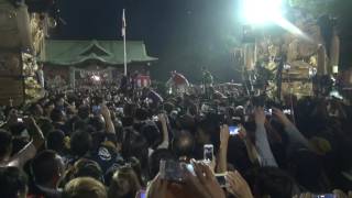 喧嘩 白浜VS浮島 2016新居浜太鼓祭り [upl. by Hester206]