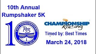 Rumpshaker 5K 2018 Birmingham AL [upl. by Yleak771]