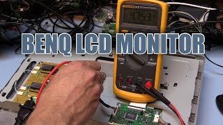 SDG 017 Benq LCD Monitor Teardown and Repair [upl. by Stalk]