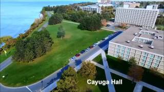 Oswego Residence Hall Aerial Tour Part II [upl. by Ebsen782]