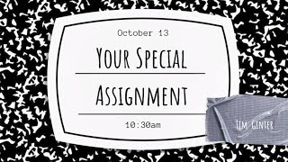 Your Special Assignment  Message Only Cut [upl. by Zeus]