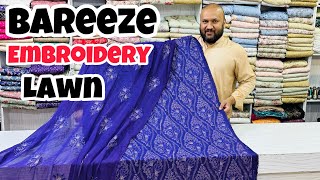 Bareeze Embroidered Lawn Suit  Eng Sub   Bareeze Lawn Wholesale  Bareeze Embroidered Shawls [upl. by Christalle]