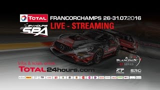 Total 24hrs Spa 2016  Main Race  LIVE  Part 4 [upl. by Haissem]