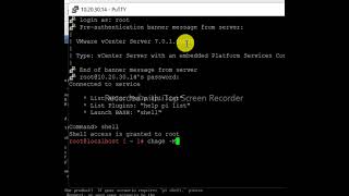 วิธี Set root vcenter password never expire [upl. by Ydok672]