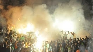 Ultras Eagles  Craquage amp Ambiance Du Match Raja vs Athletic Bilbao [upl. by Eelrebmyk]