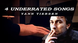 4 UNDERRATED songs by Yann Tiersen  Cinematic Piano Cover [upl. by Shanan]