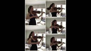 The Charlatans  Just When You’re Thinkin’ Things Over  Violin cover  Julia Rogers [upl. by Gabbey]