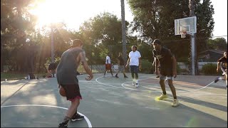 Scherer Park Legends  5v5 Pick Up Basketball Runs 60 [upl. by Wise348]