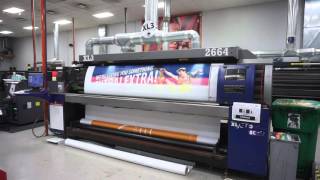 Used HP Scitex XL1500 32 operational video [upl. by Ahsiemak]