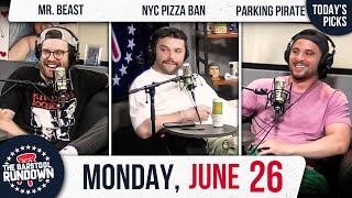 Dont Mess With New Yorks Pizza  Barstool Rundown  June 26 2023 [upl. by Kaleb]