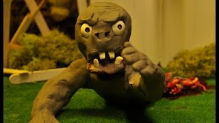 Plants vs Zombies Film 3 Claymation HD Action [upl. by Carli]