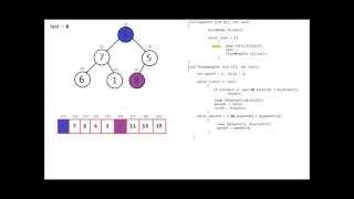 Heap Sort Animation [upl. by Sito]