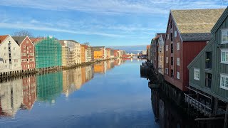 Queen Mary 2 Trondheim Norway Walking Tour November 9th 2024 [upl. by Eniamreg]