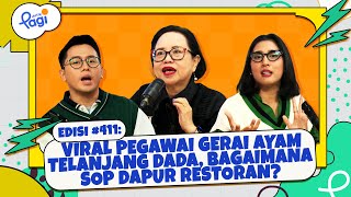 Viral Pegawai Gerai Ayam Telanjang Dada Bagaimana SOP Dapur Restoran [upl. by Vanya]