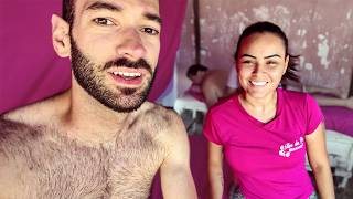 Full Body Massage on Praia do Futuro 🏖️ – Fortaleza 🇧🇷 [upl. by Felton]