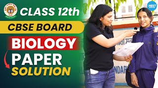 Class 12th Boards 2024  Biology Paper Discussion and Solution  Ritu Rattewal [upl. by Omari]