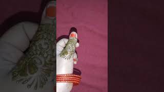 New finger mehndi design 🔥 music phonk halloween typebeat trending [upl. by Anavas]