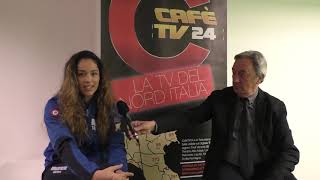 CAFETV24FVG  INTERVISTA ALLA CAMPIONESSA DI GINNASTICA RITMICA ALEXANDRA AGIURGIUCULESE [upl. by Griffy]